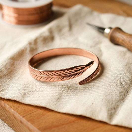 Mabel Root Copper Bracelet