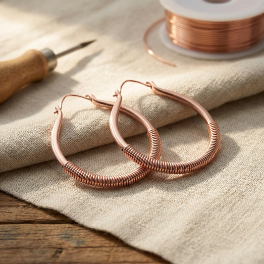 Mabel Creek Copper Earrings
