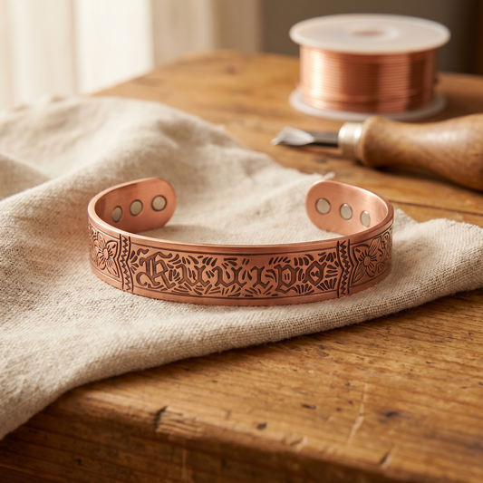 Mabel Drift Copper Bracelet