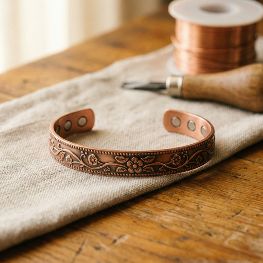 Mabel Knell Copper Bracelet