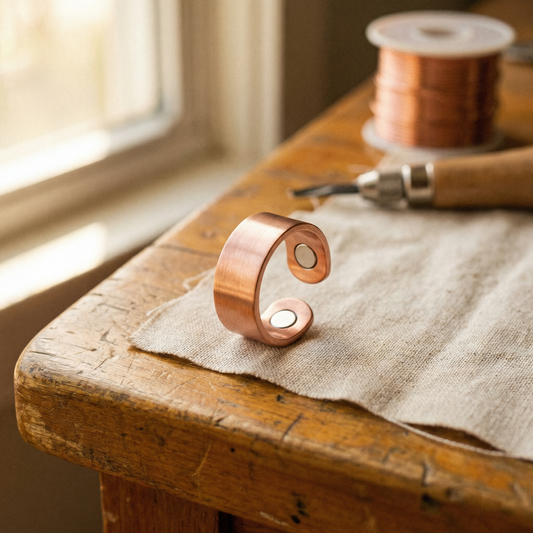 Mabel Soldered Copper Ring