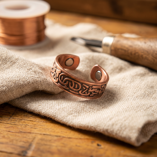 Mabel Burr Copper Ring
