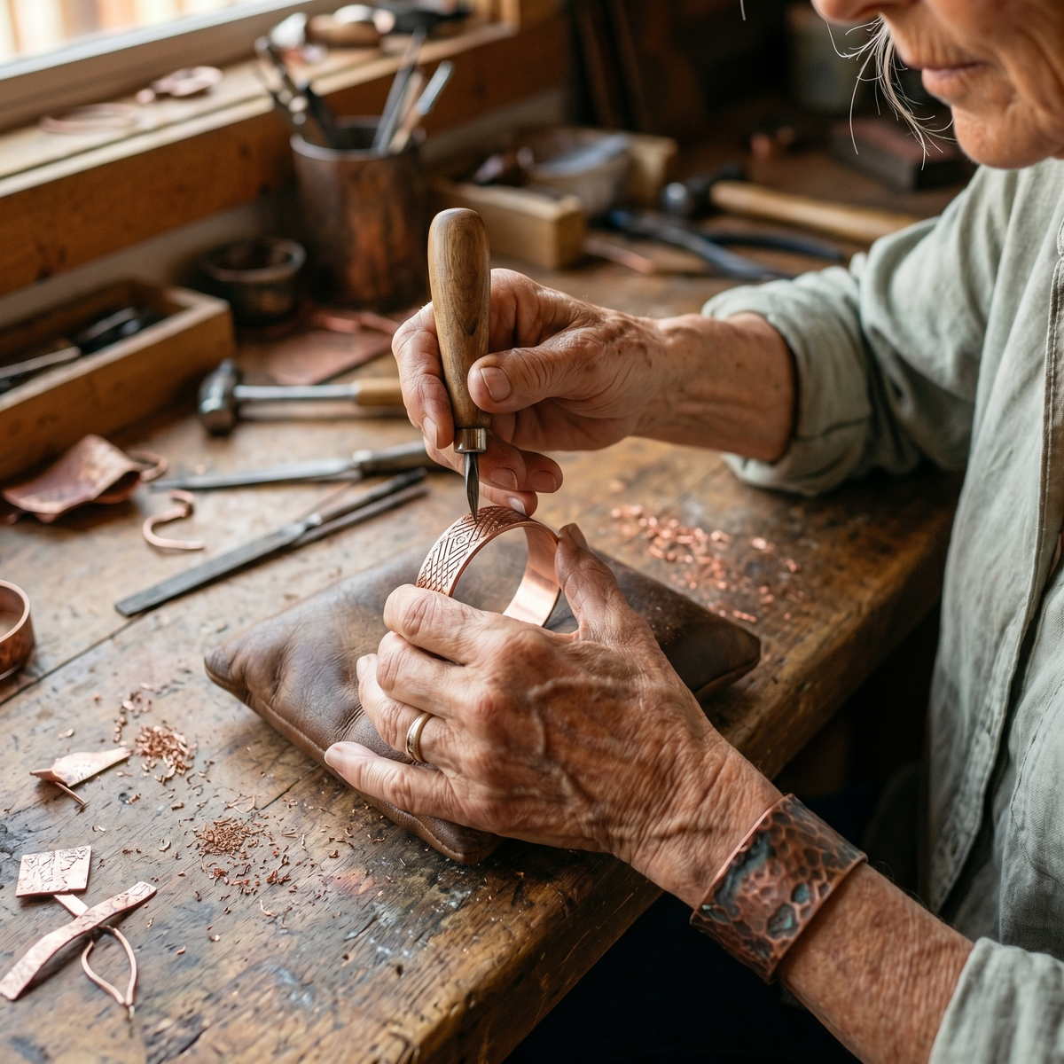 Mabel Holt Copper Ring