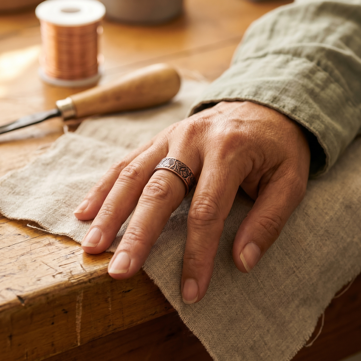 Mabel Copper Ring