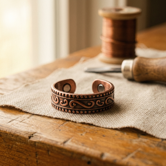 Mabel Fern Copper Ring