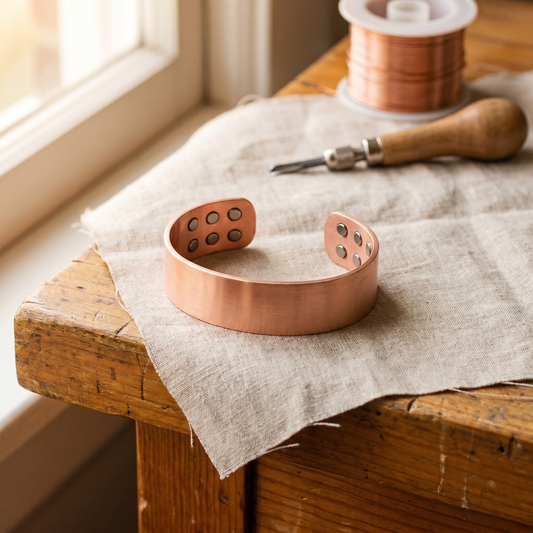 Mabel Anvil Copper Bracelet
