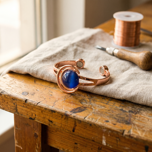 Mabel Sphere Copper Bracelet