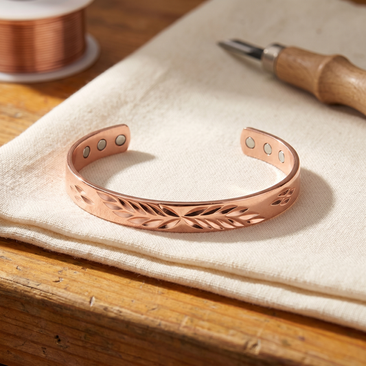 Mabel Lunar Copper Bracelet