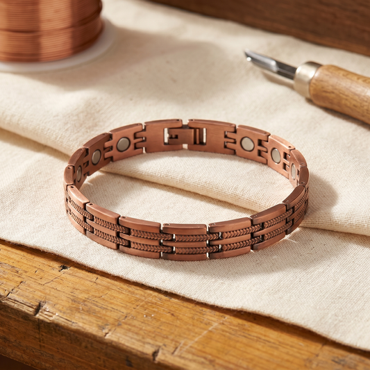 Mabel Men's Pike Copper Bracelet
