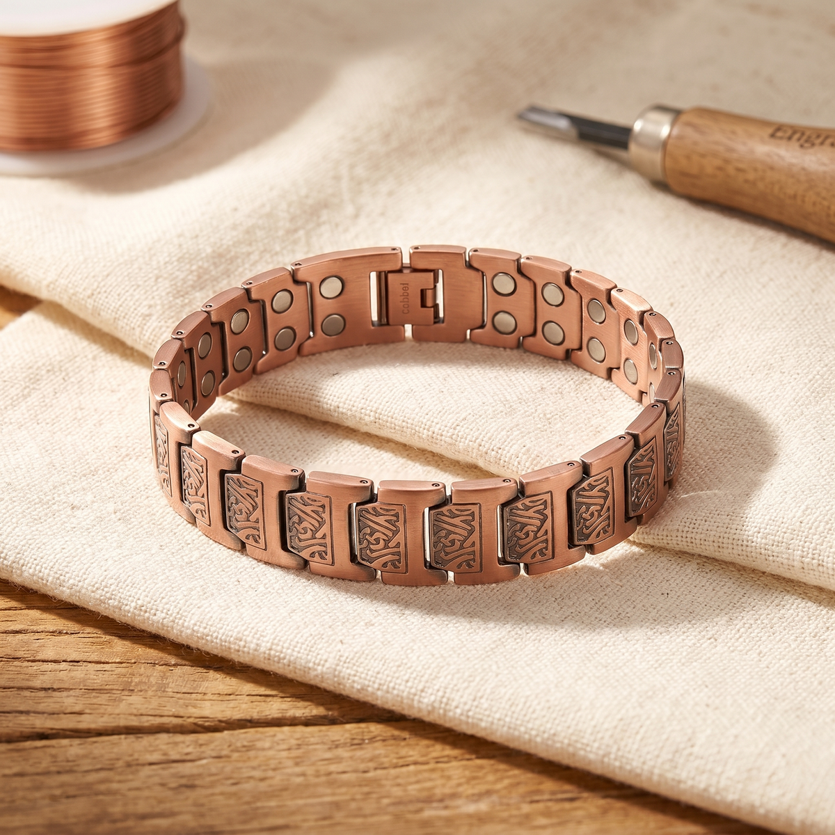 Mabel Men's Glen Copper Bracelet