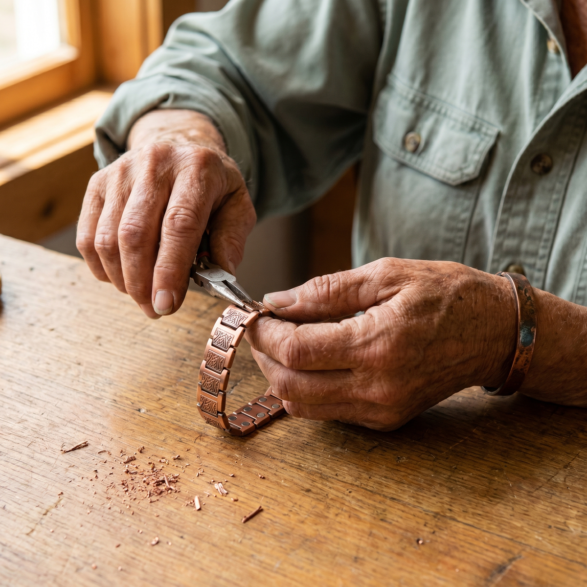 Mabel Men's Glen Copper Bracelet