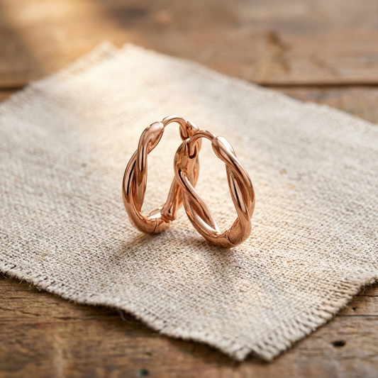 Mabel Wren Copper Earrings