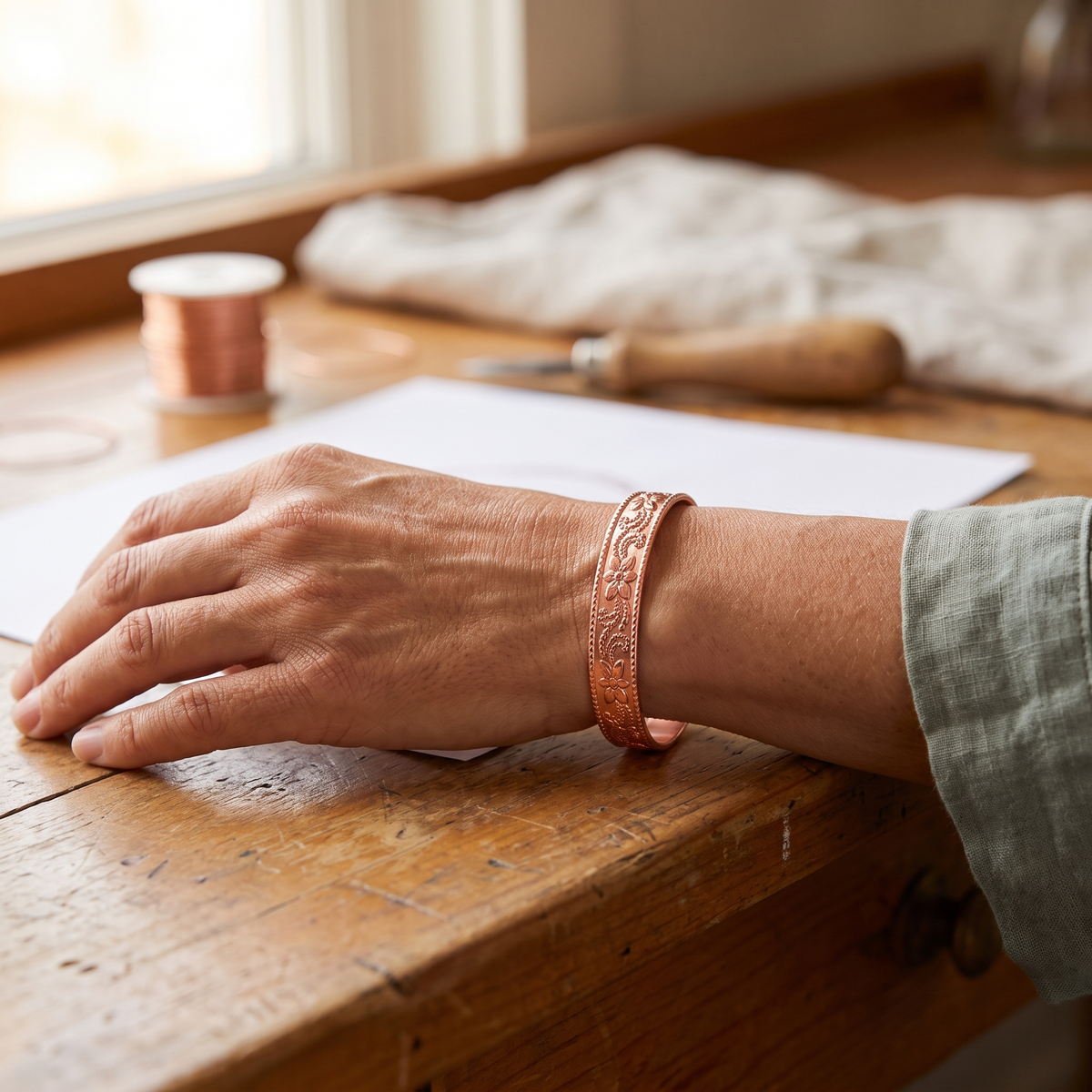 Mabel Moor Copper Bracelet