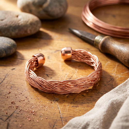 Mabel Elm Copper Bracelet