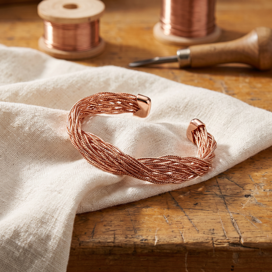 Mabel Finch Copper Bracelet