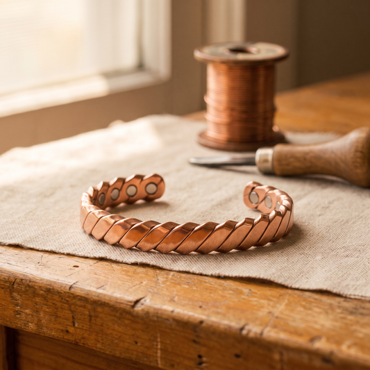 Mabel Moss Copper Bracelet
