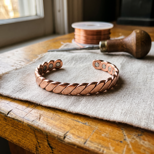 Mabel Bough Copper Bracelet