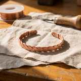 Mabel Braided Copper Bracelet